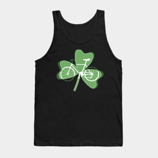 Shamrock White Bicycle Tank Top